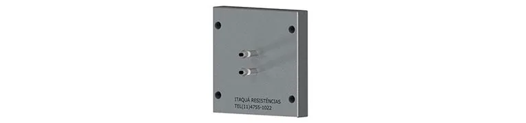 Resistência elétrica plana fundida Resistência elétrica plana fundida